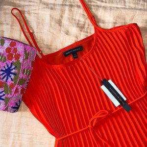 NWT Banana Republic Pleated Maxi Dress